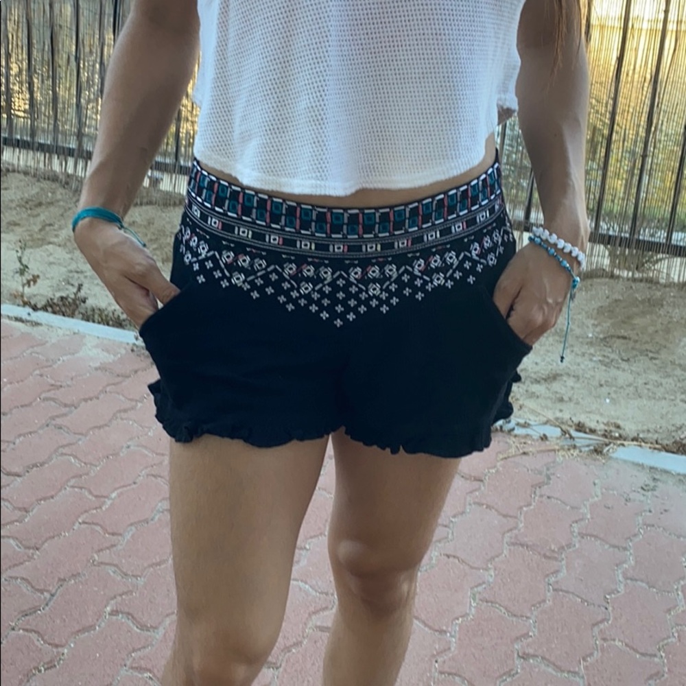 Black shorts